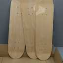 Honoson Blank Skateboard Decks Bulk for Painting 28 x 8 Inch 7-Layer Maple Double Tail Plain Skateboard Decks for Replacement and Art Painting Home Decoration