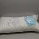 Cooling Side Sleeper Pillow for Neck and Shoulder Pain, Luxury Shredded Memory Foam Curved Bed Pillows for Sleeping Set of 1- Adjustable Queen Size- Washable Cover Crescent White