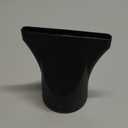 1PCS Hair Dryer Attachment Universal Black Plastic Blower Nozzle Replacement Styling Tool for Home Use or Professional Salon Hairdressing Blow Outer Diameter 4.2cm to 4.6cm