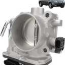 Electronic Throttle Body Assembly 16400RYEA01 Compatible with Honda Accord 08-12, Odyssey 07-17, Pilot 09-15, Ridgeline 09-15, Crosstour 12, MDX, RDX, TL, TSX V6 3.5L 3.7L - Replace#16400RN0A01