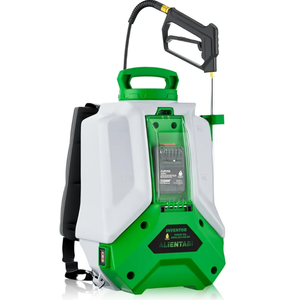Battery Powered Backpack Sprayer 4 Gallon Electric Sprayer Equipped with a Big Pump, 65/95 PSI Battery Waterproof Sprayer for Spraying, Cleaning