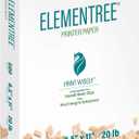 Elementree Sustainable Printer Paper 8.5 x 11 White, 20-Pound Printer Paper, 500 Sheets Multipurpose Blank Paper for Everyday Office Supplies Essentials, Copy Paper for Printer (00918)