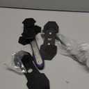 Brake Caliper Compression Tool, Caliper Piston Compressor Tool with Additional 2 pcs Large Steel Plate and 2 Hooks, 360Adjustable Brake Caliper Tool for Single Twin Quad Piston Calipers (Blue)