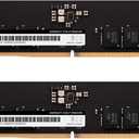 TEAMGROUP Elite DDR5 16GB Kit (2x8GB) 5600Mhz Hynix IC PC5-44800 CL46 Non-ECC Unbuffered UDIMM 288 Pin PC Computer Desktop Memory Module Ram Supports Intel & AMD TED516G5600C46DC01