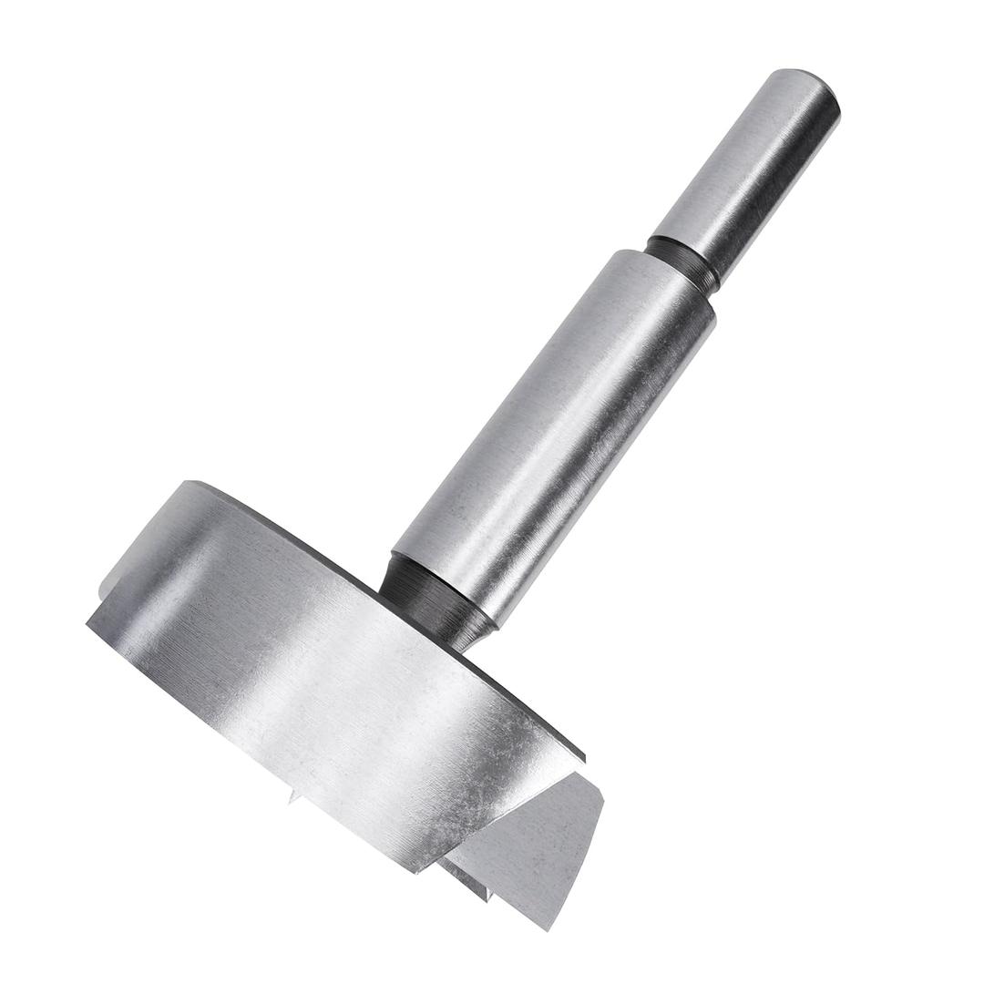 Greycore Tools 2 Inch x 3-1/2 Inch Forstner Drill Bit, High Speed Steel for Woodworking - Hardwood, Softwood and Plywood (2 Forstner)