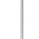 KES Toilet Paper Holder Stand 26" H (Taller Version), Free Standing Toilet Paper Roll Holder with Weighted Base for Bathroom, Rustproof SUS304 Stainless Steel Brushed Finish, BPH283S66-2