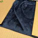 BEDELITE Flannel Sheets King Size Navy - Super Soft Fleece Sheets Set Fluffy Extra Plush, 4 Piece(Include Fitted Sheet, Flat Sheet, 2 Pillowcases)