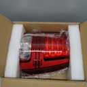 Lochnchn LED Tail Light Compatible with 2013-2018 Ram 1500 2014-2018 Ram 2500/3500 Rear Taillight with Blub Brake Lamp Assembly Red Lens Right Passenger Side Replace 68093080AB