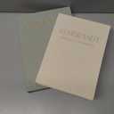 Decorative Books for Home Decor- Coffee Table Aesthetic Decorative Books, Set of 2 Linen Faux Books for Living Room Bookshelf Decoration (Mintgreen&Beige)