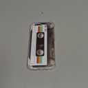 Case for iPhone 13 Mini Matte Finish Heavy Duty Soft Back Cover with Reinforced Corners TPU Soft Bumper Retro Cassette Tape Case Compatible with iPhone 13 Mini