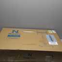 Neothm Rolling TV Stand Portrait for 65 70 75 Inch TVs, Tilt and Swivel Mobile TV Cart on Wheels up to 110 Lbs, 6 Height Adjustable PortableTV Stand, Max VESA 600x400mm