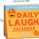 2026 Daily Laughs Calendar: 365 Fresh Jokes with Memo Space on Back  Fun Desk Calendar for Office & Home (DAILY LAUGH)