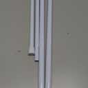 AIZESI 2pcs Spring Tension Rods Adjustable 26 to 39 inch Small Tension Curtain Rod No Drilling Expandable Spring Loaded Curtain Rod,Suitable for Doors and Windows 28 to 36 inch, White