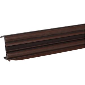 Duck Brand Heavy Duty Door Shoe Seal, All-Season, Block Drafts, Dust, Bugs, Light & Reduce Noise, 1.75-Inch x 36-Inch, Brown, 284441