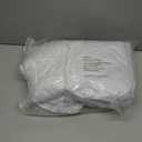 Peomeise Stretch Spandex Folding Chair Cover for Wedding Party Dining Banquet Event (White,12pcs)