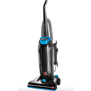 BISSELL PowerForce Bagged, Upright Vacuum, Powerful Suction, Allergen Filtration Bags, Flexible Reach, 1739, Black & Blue