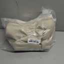 Faux Fur Couch Cover, Soft Warm Plush Sofa Couch Cover, Non Slip Sectional Sofa Slipcovers for L Shaped, Washable Furniture Protector for Kids, Dogs(Beige White, 36"x 47")