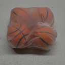 6 Pcs 5'' Mini Foam Basketballs for Kids Adults Orange Squeeze Stress Ball Safe Soft Replacement Pool Beach Basketball for Indoor Hoop Toddler Quiet Bouncy Sport Game