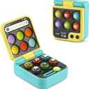 VTech Baby Press and Squish Flip Phone Toy with Light-up Popping Buttons