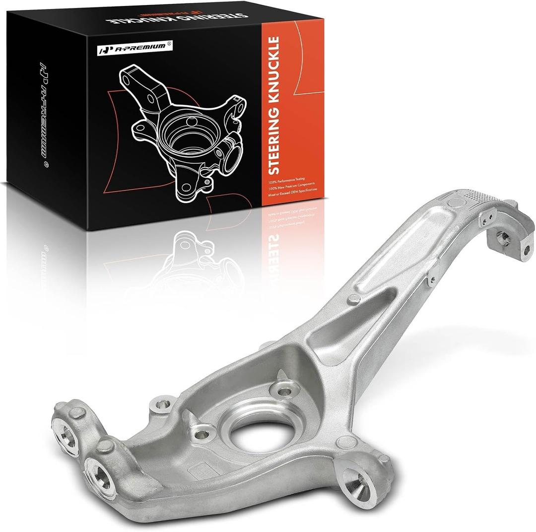A-Premium Front Suspension Steering Knuckle Compatible with Tesla Model 3 2017-2023, Left Driver Side