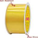Double Face Maize Yellow Satin Ribbon 2 inch X 25 Yards Polyester Maize Yellow Ribbon for Gift Wrapping Very Suitable for Weddings Party Hair Bow Invitation Decorations and More