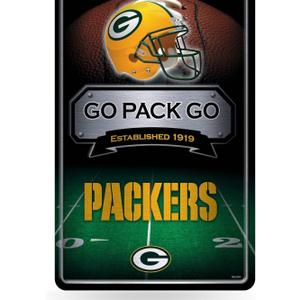 Rico Industries NFL Teams 11" X 17" Metal Home Decor Sign