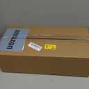 2-Tier Corner Bathroom Countertop Organizer with Drawer, Wooden Vanity Organizers for Makeup and Skincare Storage, Corner Counter Shelf with Embedded Screw Holes, Light Brown (7.68" x 7.68" x 15.75")