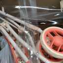 My First Baby Doll Stroller for Toddlers 3 Year Old Girls, Little Kids | Toy Stroller with Bottom Storage Basket, Foldable Frame, Canopy, Seatbelt