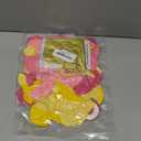 Hot Pink Yellow Balloon Arch Kit 160pcs with Large Pink Gold Star Five-Point Star Foil Balloons for super bro Princess Birthday baby shower peach Bridal shower Party Decorations