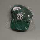 Saquon Barkley 26# Green Embroidered Baseball Cap Flat Brim Hat with Stitching for Sports Outdoor - Unisex (Green)