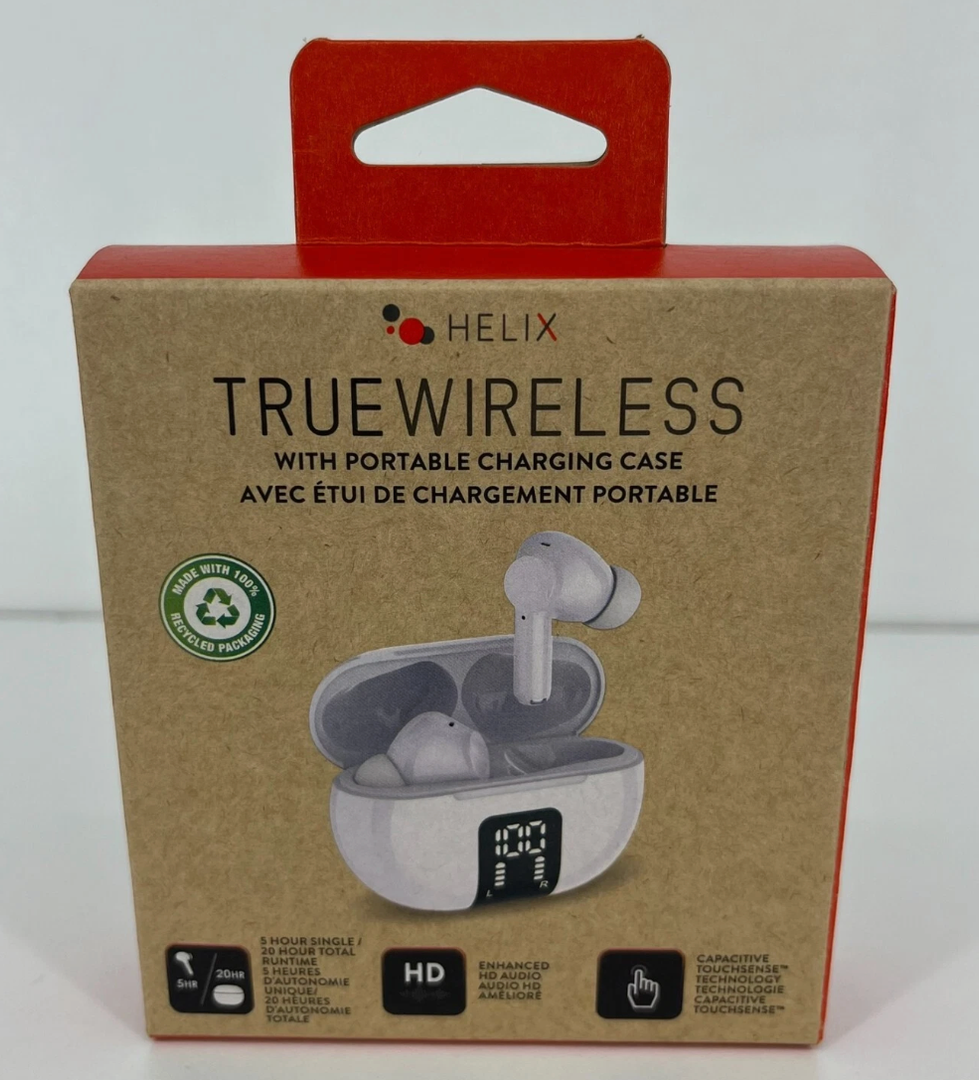 True Wireless With Portable Charging Case