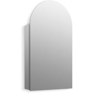 KOHLER Embark Medicine Cabinet, Deep Storage with Adjustable Shelves and Arch Mirrored Door, 20" x 36"