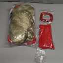 7pcs Cartoon Characters Costume Kids Girls Red Dress Cape Gloves Socks Bow Necklace Christmas Halloween Cosplay (120)