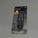 GE Backlit Universal Remote Control for Samsung, Vizio, LG, Sony, Sharp, Roku, Apple TV, RCA, Panasonic, Smart TV, Streaming Players, Blu-Ray, DVD, 4-Device, Black, 40081 Black, Backlit
