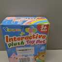 Gray Walking Cat Set Interactive Toy Cat for Girl Repeat What You Say Toy Kitten Talking Singing Dancing Touch Control Robot for Kid with Leash Wagging Tail Nodding Plush Electric Kitty