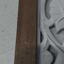 Crystal Art Gallery Two Tone Carved Wood Panel Decor 12 x 24 in  Rustic Boho Arched Wood 
