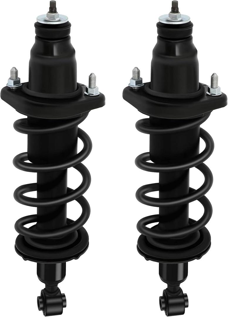 AUTOMUTO Strut Spring Assembly Rear Pair Shock Absorber Fit 2001-2005 for Honda Civic 171340 FWD