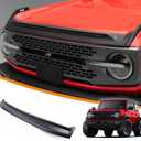 Hood Deflector Hood Protector Fits for Ford Bronco 2021 2022 2023 2024 2025 2/4-Door, Hood Shields Bug Deflector Stone Guard Cover, Black