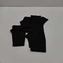 Doctor's Select 3 Pairs Copper Toeless Compression Socks for Men - 20-30 mmHg Open Toe Compression Socks Women, Toeless Socks, Knee High, Black (Large-X-Large)