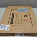 GraduationMall 14x20 Double Diploma Frame, Display 8.5x11 Certificate with Navy over Gold Mat,UV Protection Acrylic,Black with Silver Beads