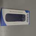 iPazzPort Dual Mode Mini Wireless Keyboard with Touchpad, Bluetooth & 2.4GHz Dual Mode Handheld Remote Controller, Portable Keyboard for Smart TV, Android TV Box, PC, HTPC, Projector