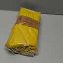 Ruvanti Cloth Napkins Set of 12, 18x18 Inches, 100% Cotton, Washable, Soft & Absorbent, Perfect for Wedding, Christmas, Thanksgiving Dinners - Spicy Mustard