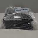 DIMJ 8 Pack Foldable Storage Cubes with Window, Closet Storage Bins with Handle, 11x11 inch Storage Cubes for Clothes, Toys, Books (Black)