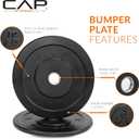 CAP Barbell Rubber Olympic Bumper Plate | Multiple Options/Colors