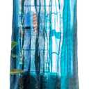 Assorted Hippie Colorful Curtains Light-Filtering Boho Curtains, Bed Canopy Panel, Tapestry or Window Treatment Patchwork (84 X 43 Inches)