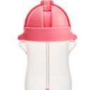 Munchkin Any Angle Weighted Toddler Straw Cups with Click Lock Lid, 10 Ounce, Pink