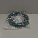 Garden Hose PVC Pipe Connector: 5FT Flexible Water Hose with Brass Fittings for RV Filter System or Outdoor Purifier Hookup (Green)