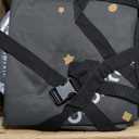 MAXYOYO Japanese Floor Futon Mattress King Size, Floor Bed for Adults, Roll Up Folding Mattress, Diamond Patterned Japanese Futon Bed, Black