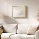 Framed Christian Wall Art, Jesus and Flock Canvas Print, Good Shepherd Religious Artwork for Living Room, Bedroom, Hallway, Prayer Room, or Office Decor, 12x16 Inch