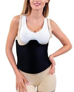 Talk the Toks Post Surgery 360 Lipo Foam Wrap Around | Tummy Tuck Binder Post Surgery | Soft & Breathable Material, 360 Wrap around Liposuction | BBL Post Surgery Supplies (Small)